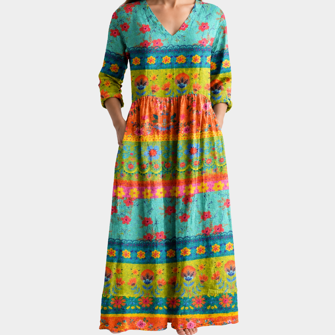 Sunlit Festival Garden Dress