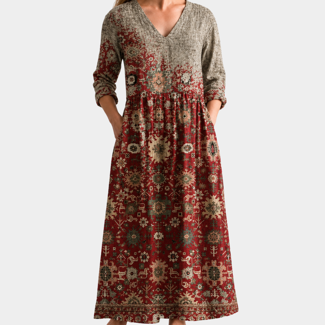 Heritage Mosaic Statement Dress